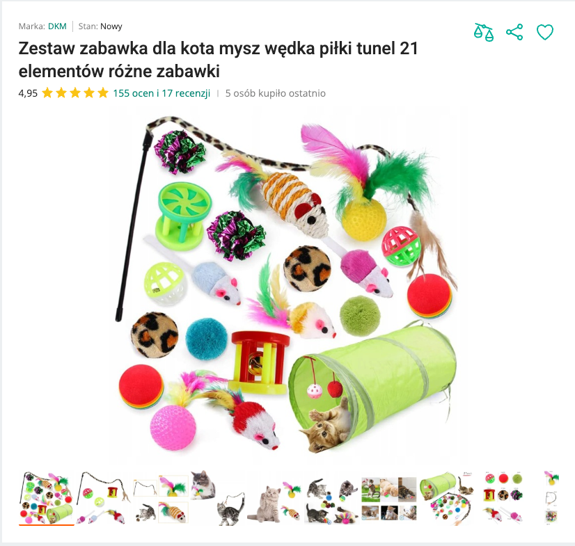 Miautunel - Zestaw Zabawek z Tunelem XXL 21 el. | Nekoro™