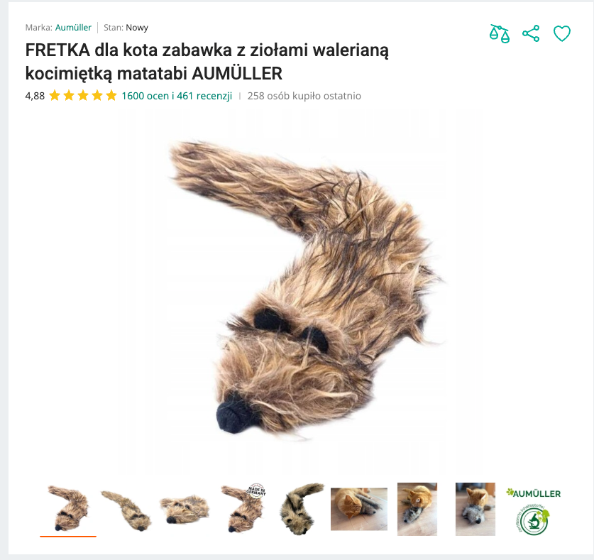 Miauweasel - Futrzana Fretka z Kocimiętką | Nekoro™