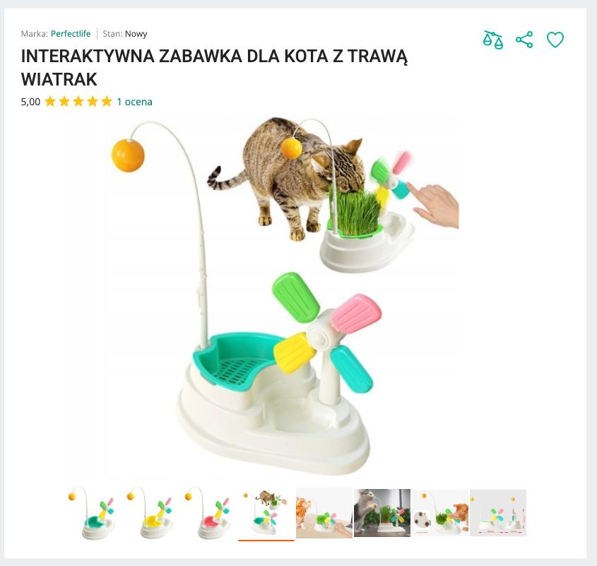 Miauwind - Wiatrak z Trawą i Piłką | Nekoro™