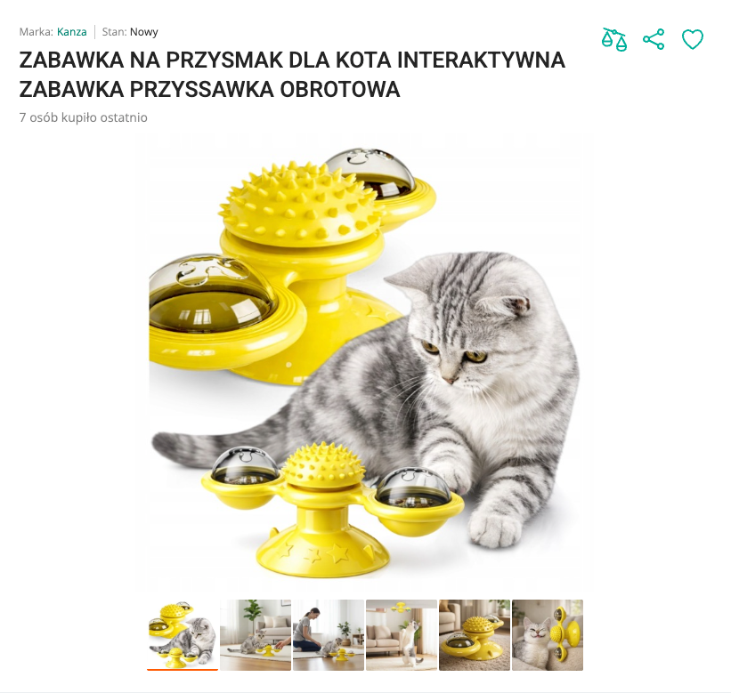 Miauspinner - Obrotowy Młynek ze Szczotką i Kulkami | Nekoro™