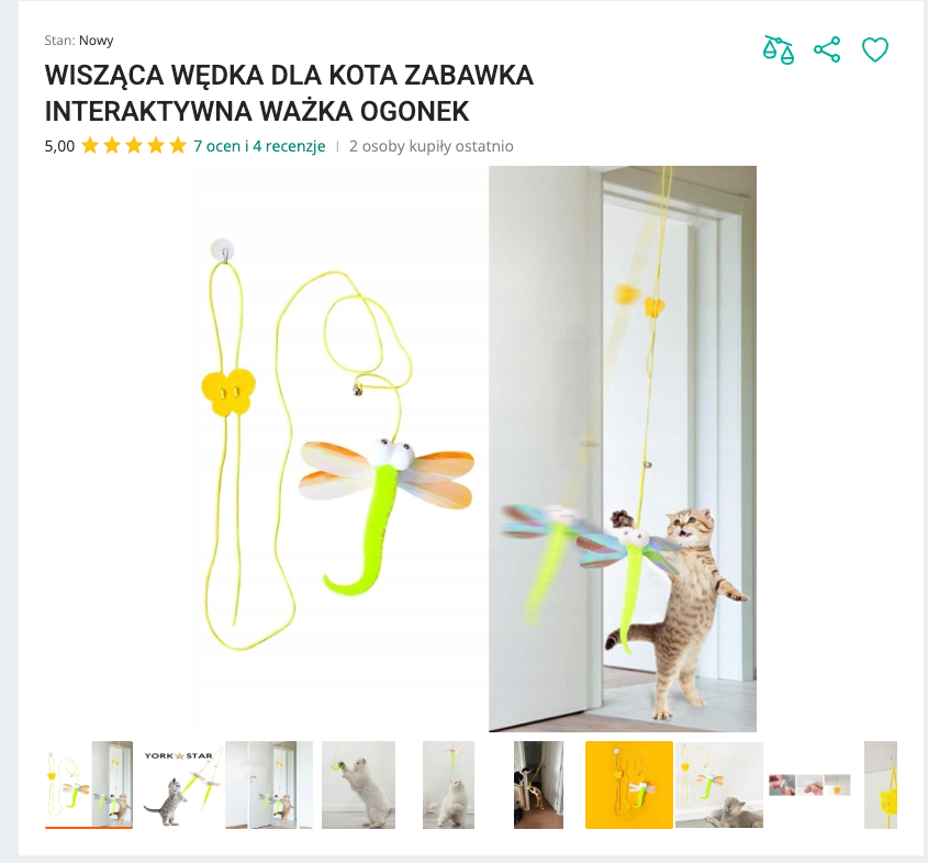 Miauhang - Wisząca Wędka Ważka na Drzwi | Nekoro™