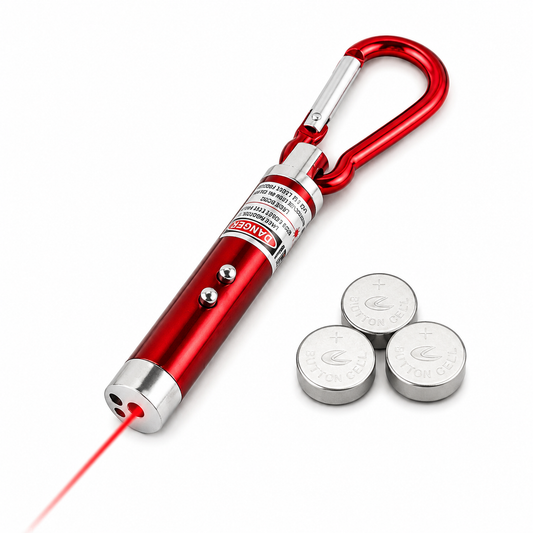 Miaupointer - Wskaźnik Laserowy 3w1 z Latarką UV | Nekoro™