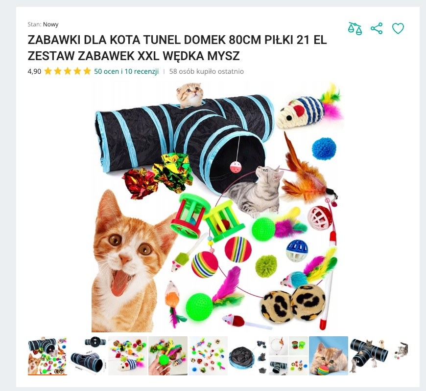 Miaupark - Zestaw Zabawek XXL 21 el. | Nekoro™