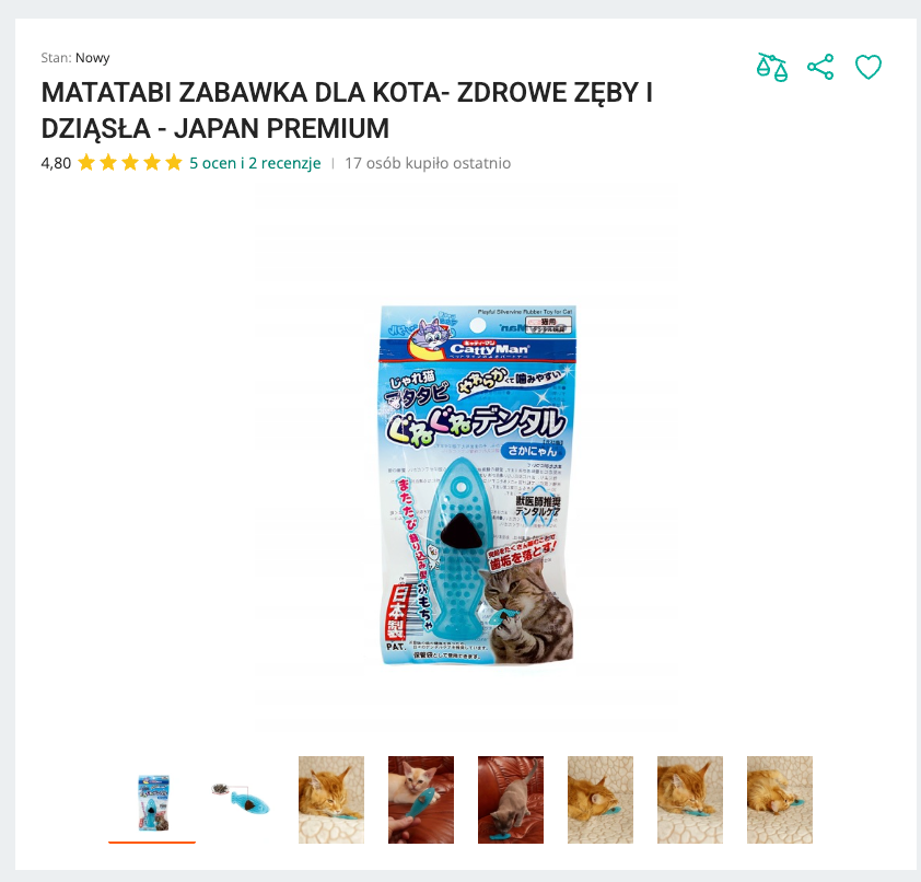 Miaudental - Gryzak Matatabi na Zęby | Nekoro™