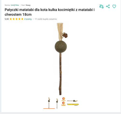 Miaumatata - Patyczek Matatabi, Kocimiętka i Chwost | Nekoro™