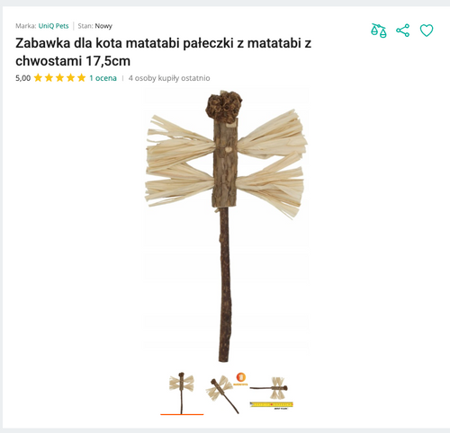 Miautassel - Patyczek Matatabi z Chwostami | Nekoro™