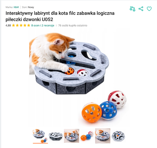 Miaumaze - Filcowy Labirynt z Piłeczkami | Nekoro™