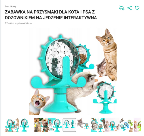 Miauwheel - Obrotowe Koło Dozownik Przysmaków | Nekoro™