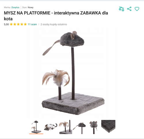 Miauperch - Mysz i Piórko na Platformie | Nekoro™