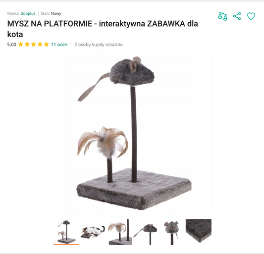 Miauperch - Mysz i Piórko na Platformie | Nekoro™